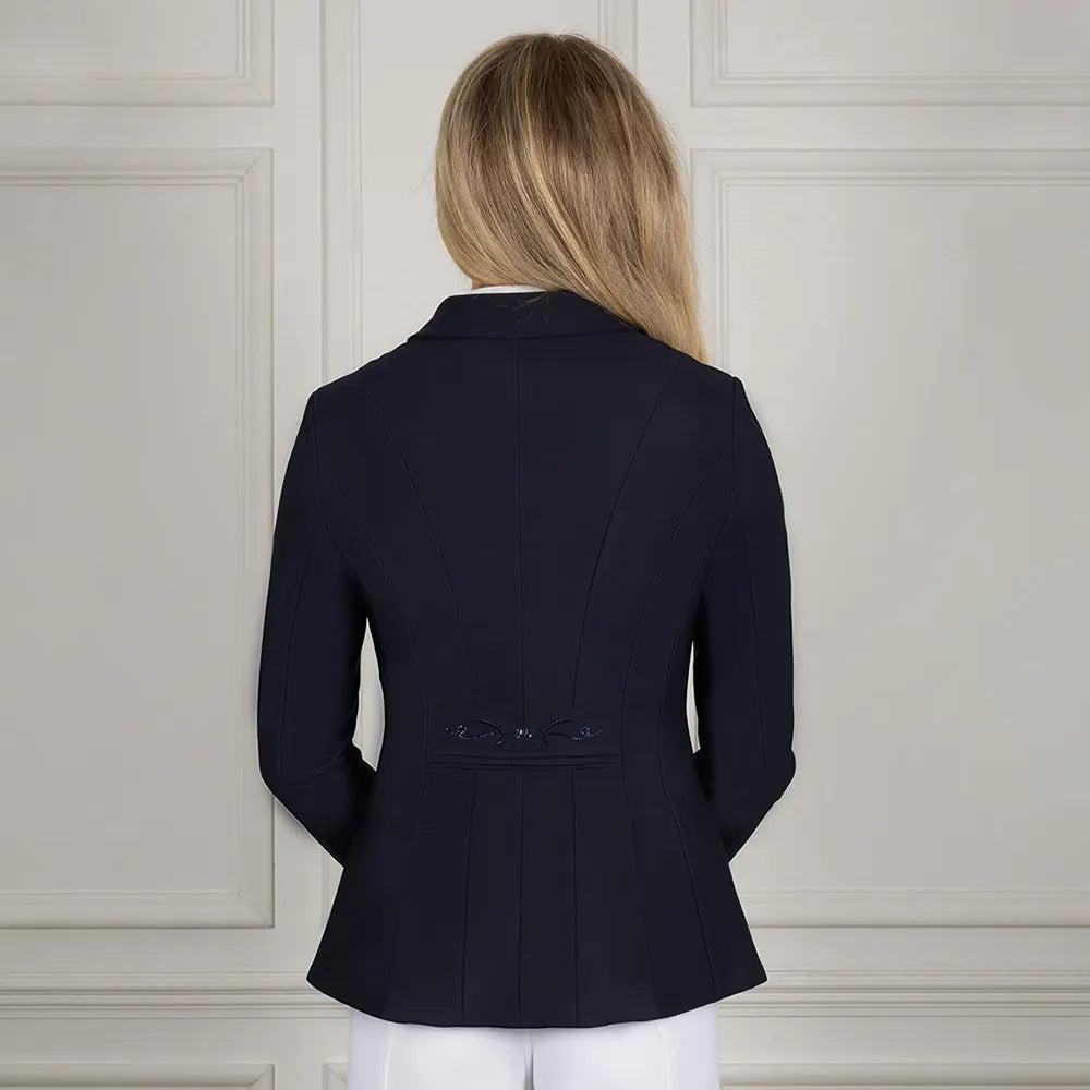 Coldstream Hermitage Diamante Show Jacket #colour_navy