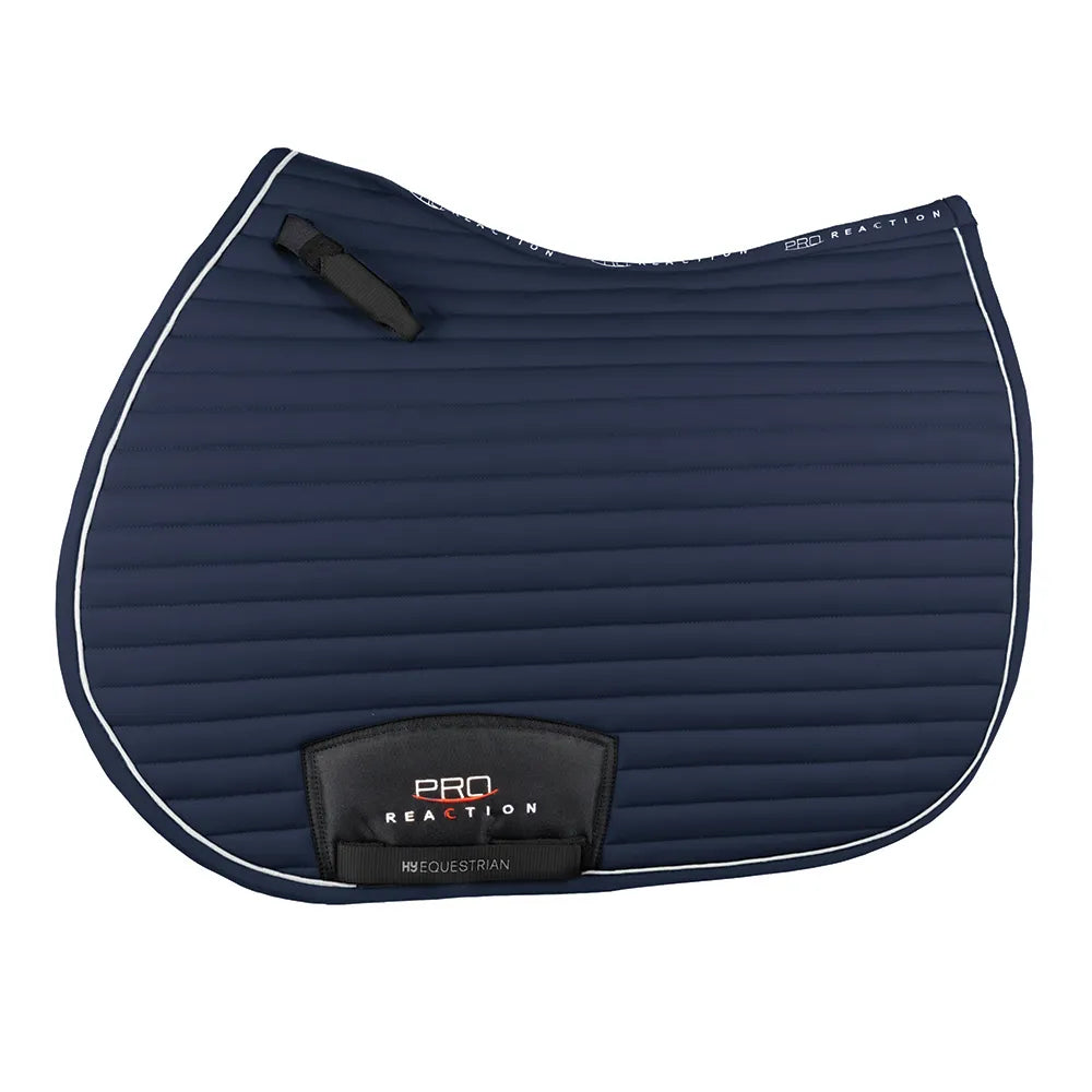 ProReaction Horizon GP/Jumping Saddle Pad by Hy Equestrian #colour_navy