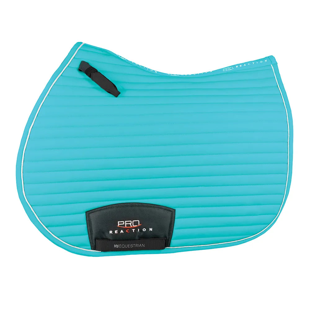 ProReaction Horizon GP/Jumping Saddle Pad by Hy Equestrian #colour_teal