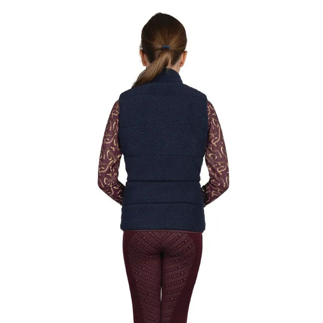 Hy Equestrian Elevate Heritage Mizs Teddy Fleece Gilet