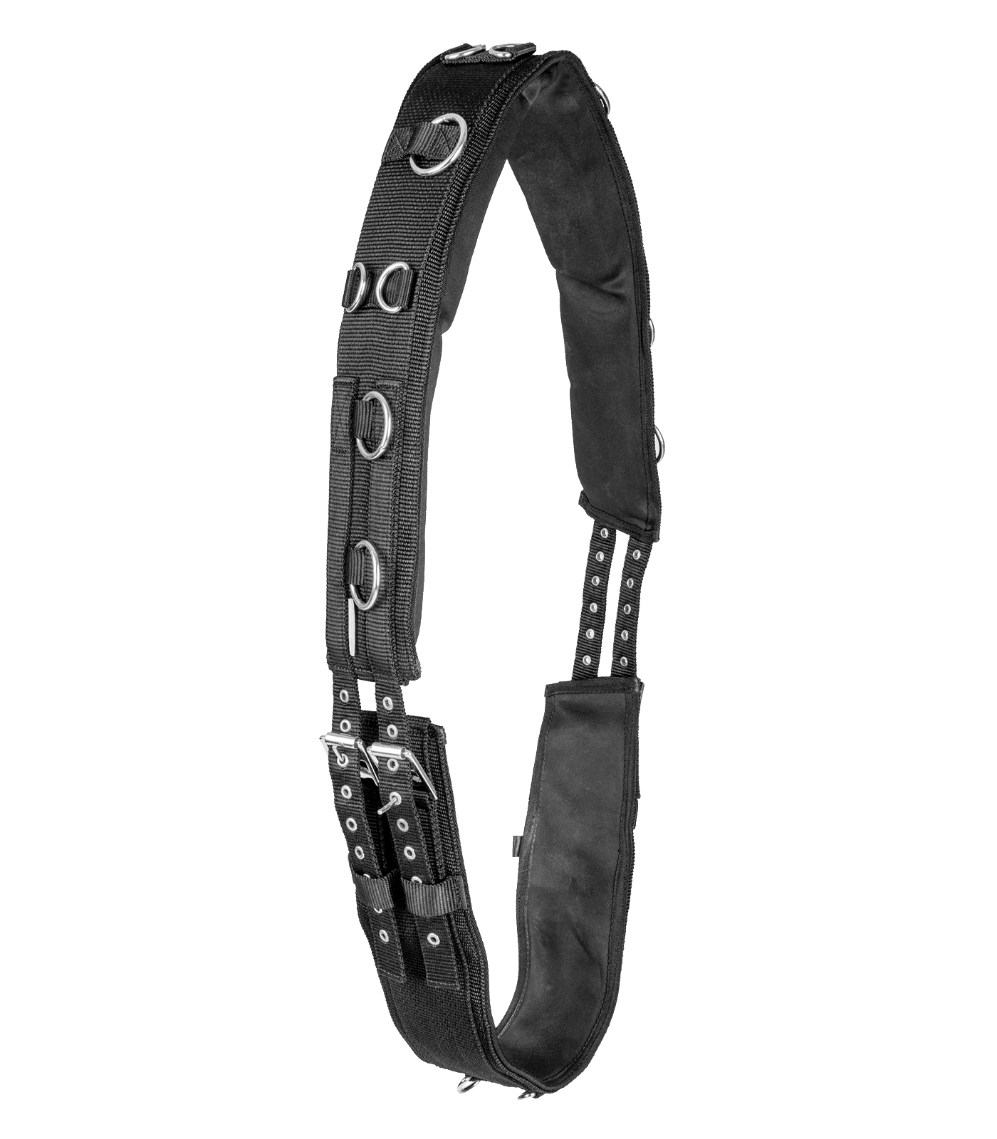 Waldhausen Supersoft Rosé Lunging Girth #colour_black