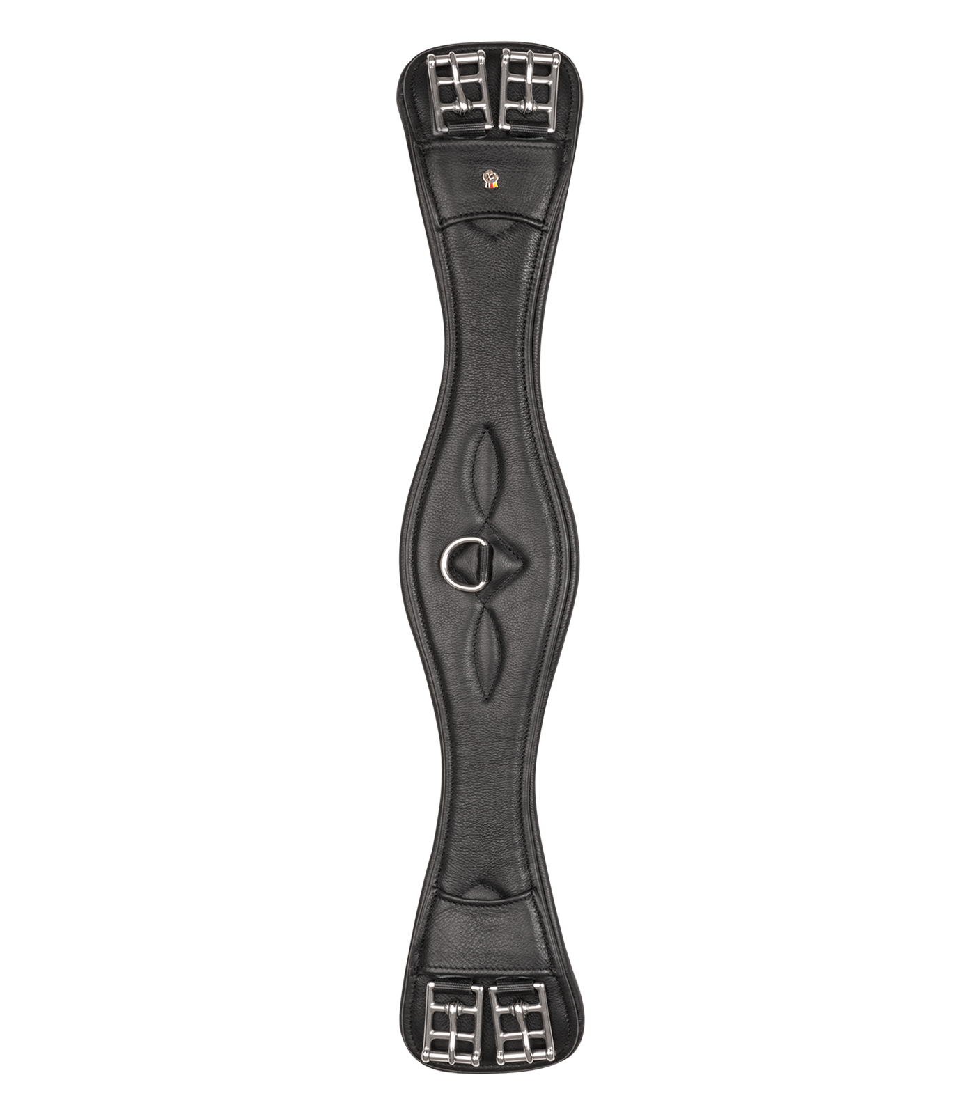 Waldhausen Short Comfort Leather Girth #colour_black