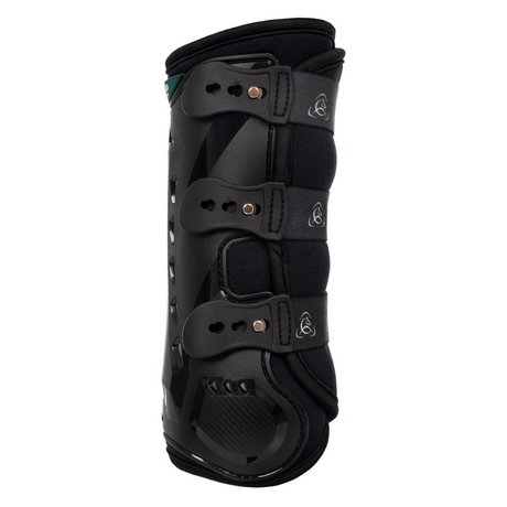 Acavallo Anatomical Hind Dressage Boots #colour_black