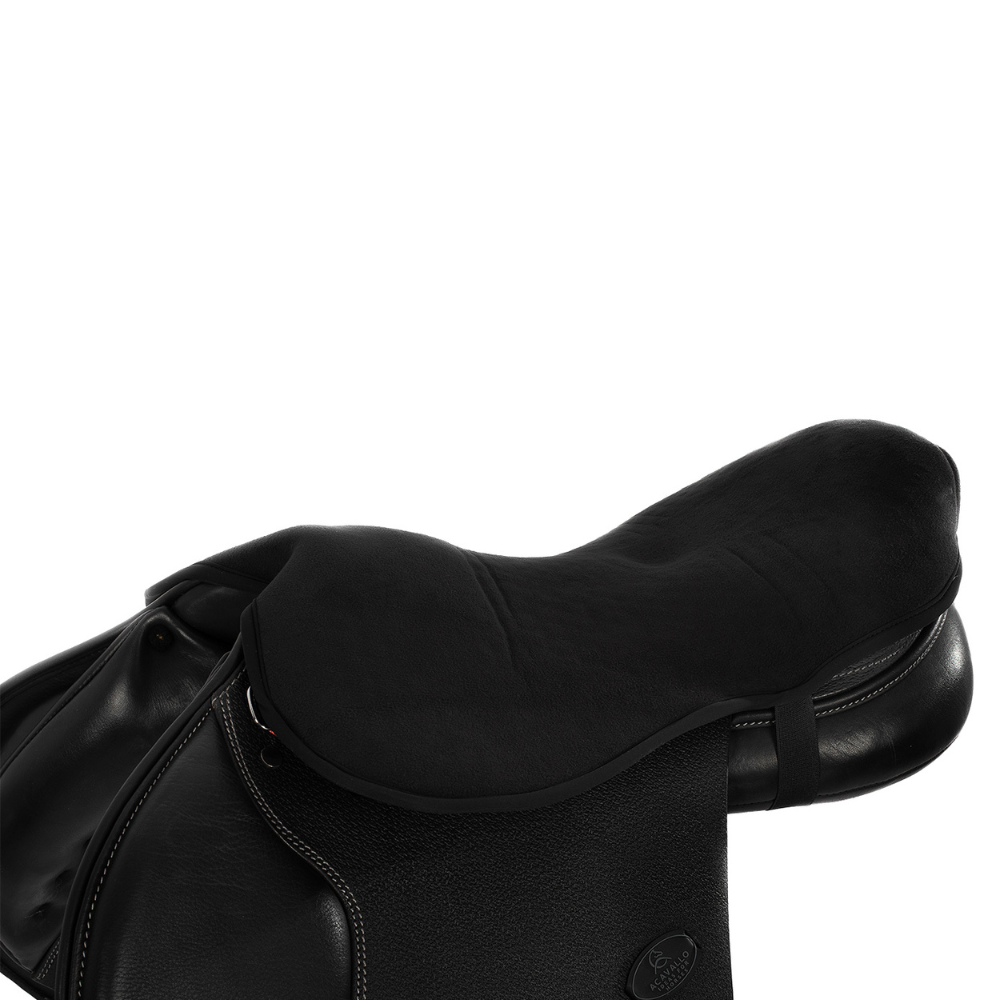 Acavallo Ortho-Coccyx Seat Saver Jumping Classic Gel-In Dri-Lex 20mm #colour_black