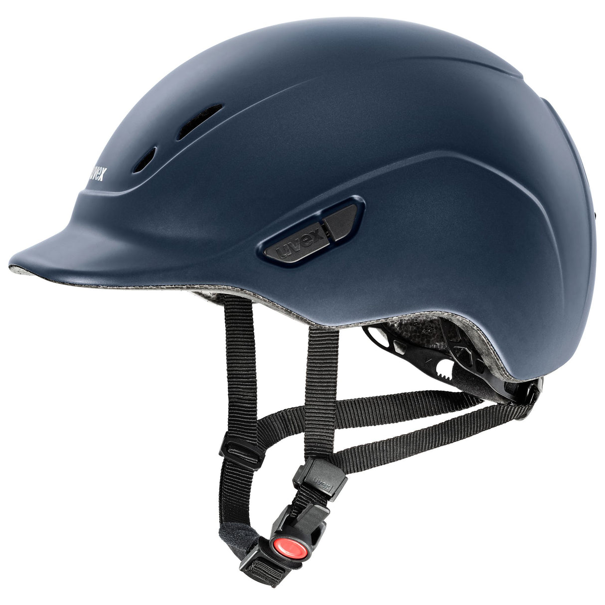 Uvex Kiddox Matt Riding Hat #colour_navy-matt