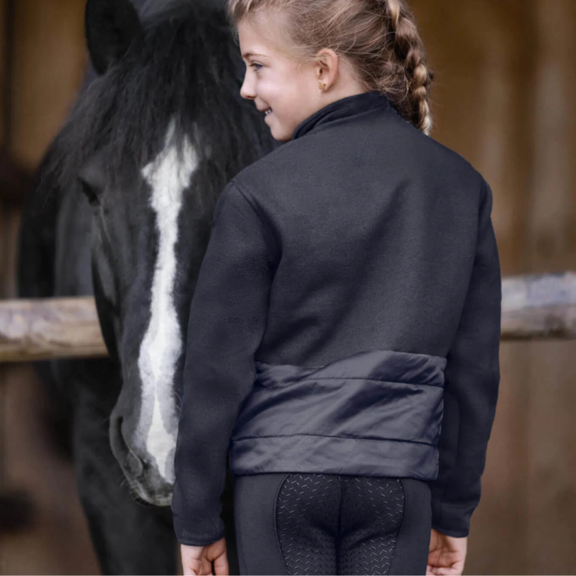 E.L.T Children's Lucky Malou Quilted Jacket #colour_deep-blue