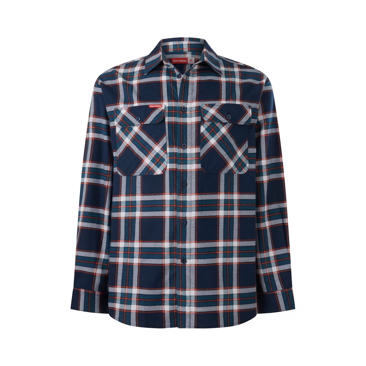 Hard Yakka Core Flannel Shirt #colour_navy