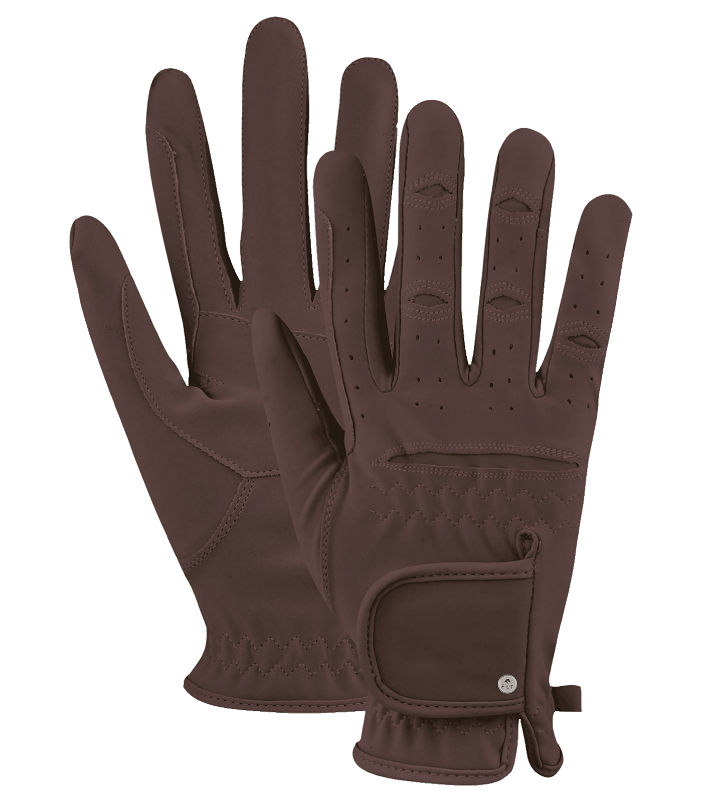 ELT Adult Variety Riding Glove #colour_brown