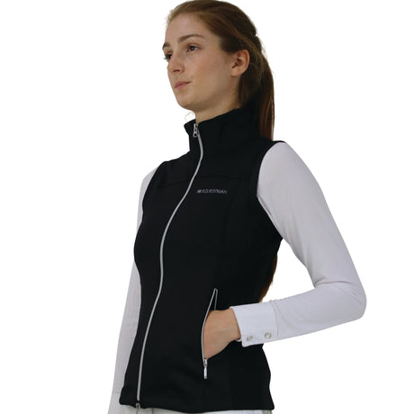 Hy Equestrian Synergy Flex Gilet #colour_black