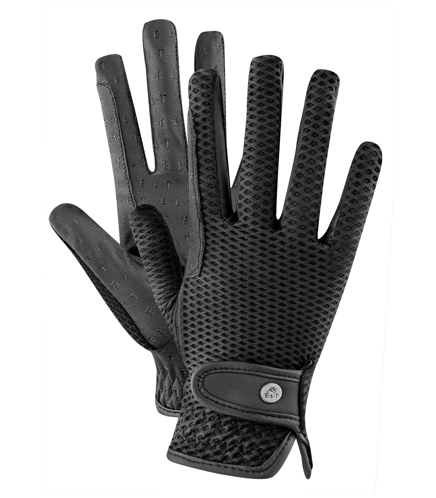 E.L.T Adult Nantes Riding Glove #colour_black