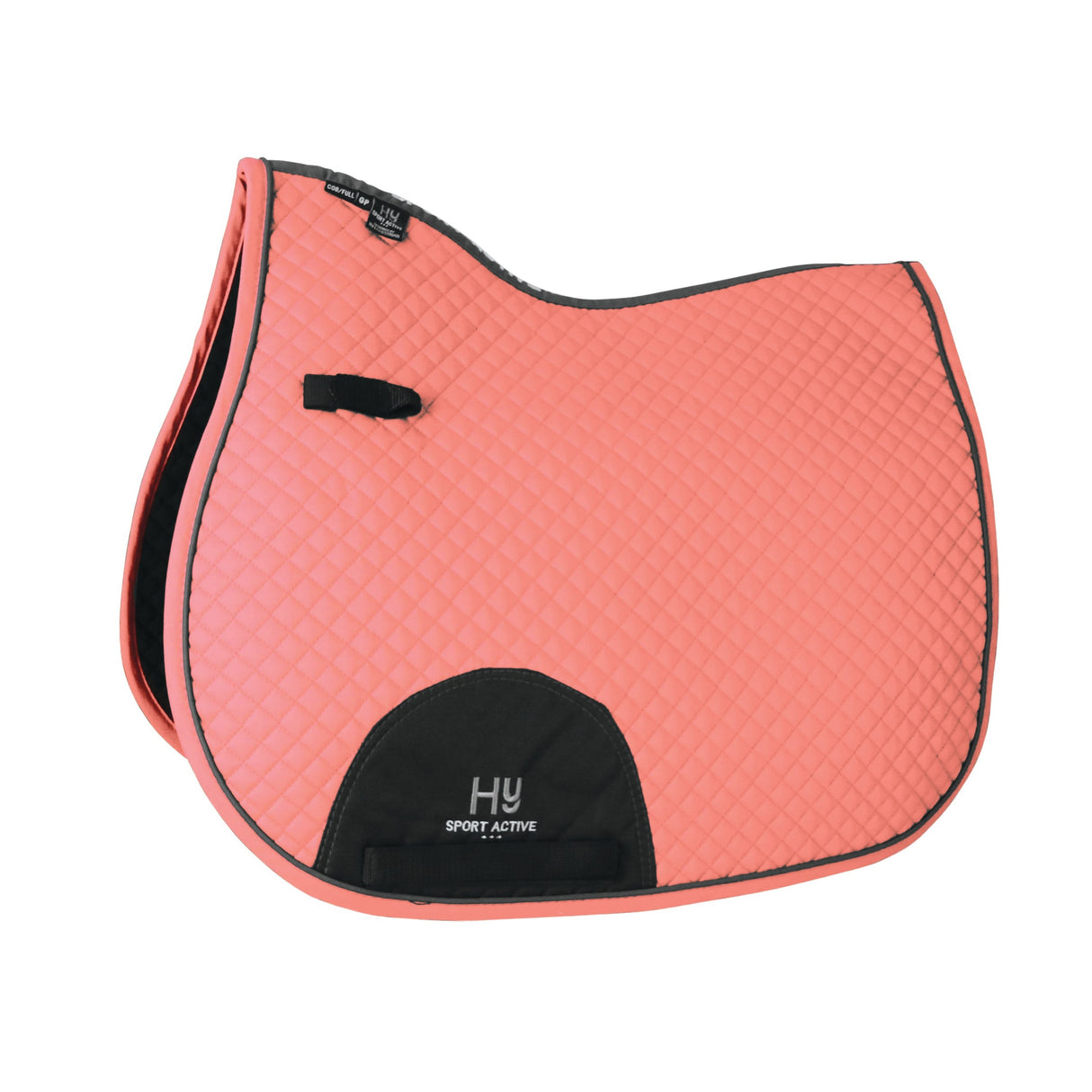 Hy Sport Active GP Saddle Pad #colour_coral-rose