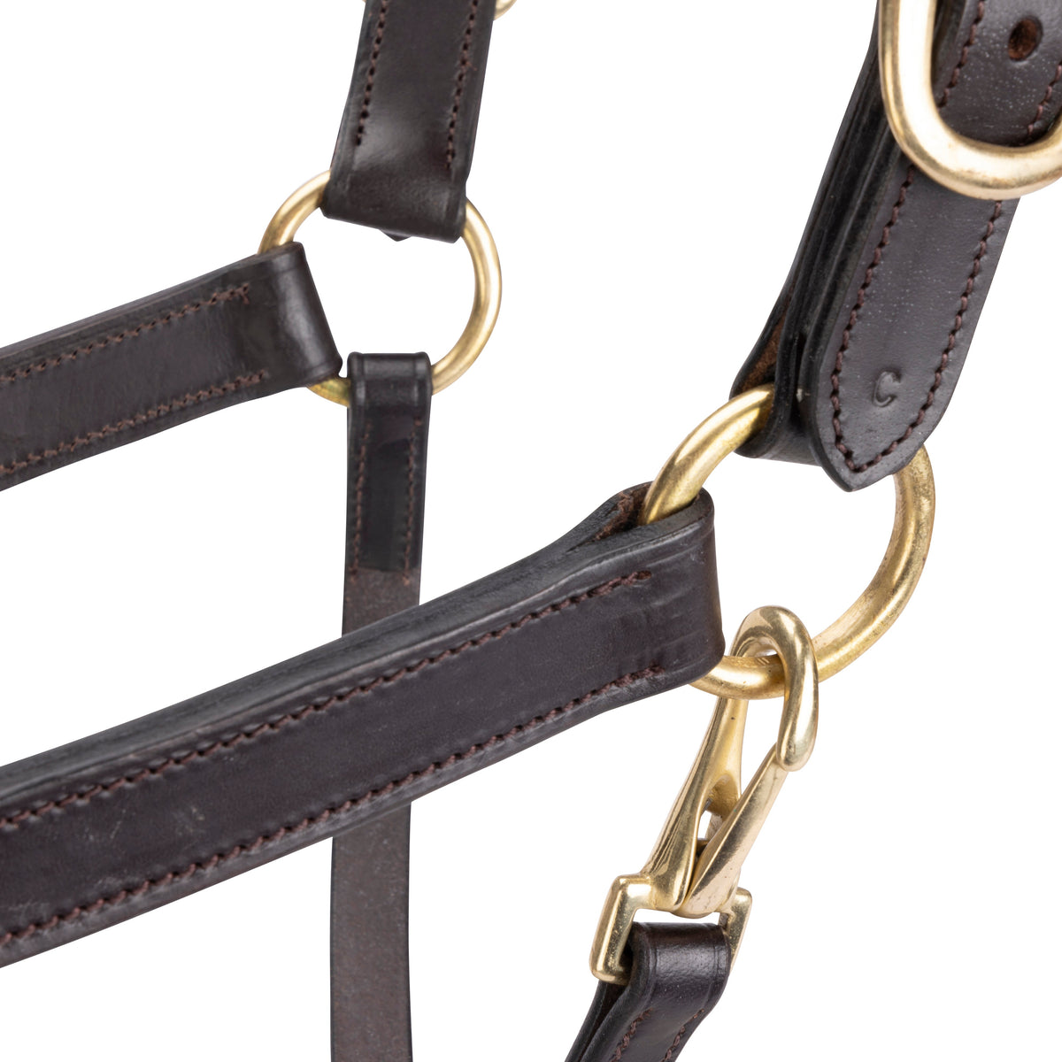 Licol de voyage en cuir Shires Velociti GARA