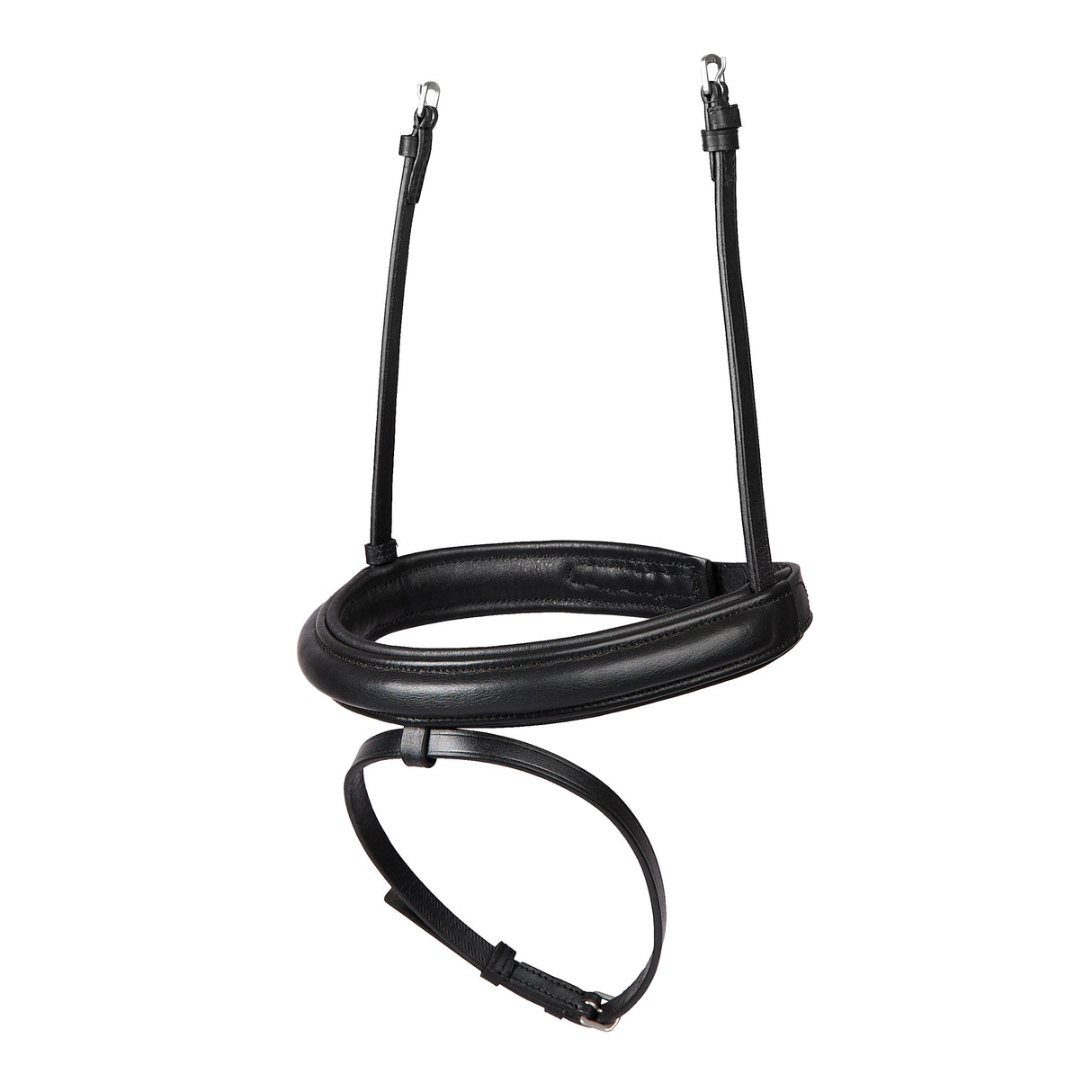 Dublin Padded Mono Crown Flash Leather Bridle Noseband