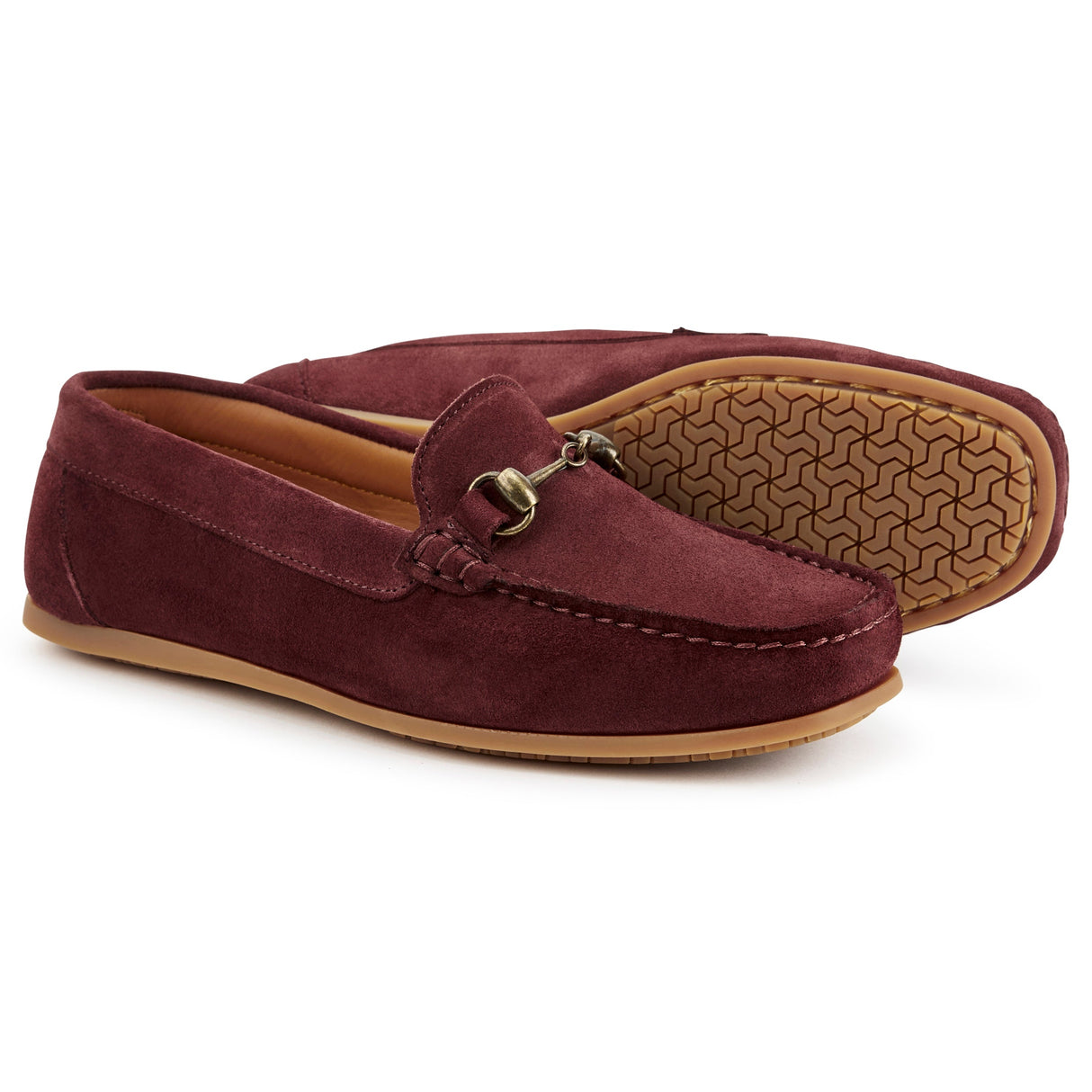 Dubarry Tasmania Womens Deck Shoes #colour_ox-blood