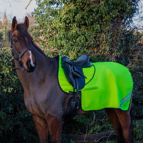 Hy Equestrian Reflector Quarter Mesh-Übungsdecke