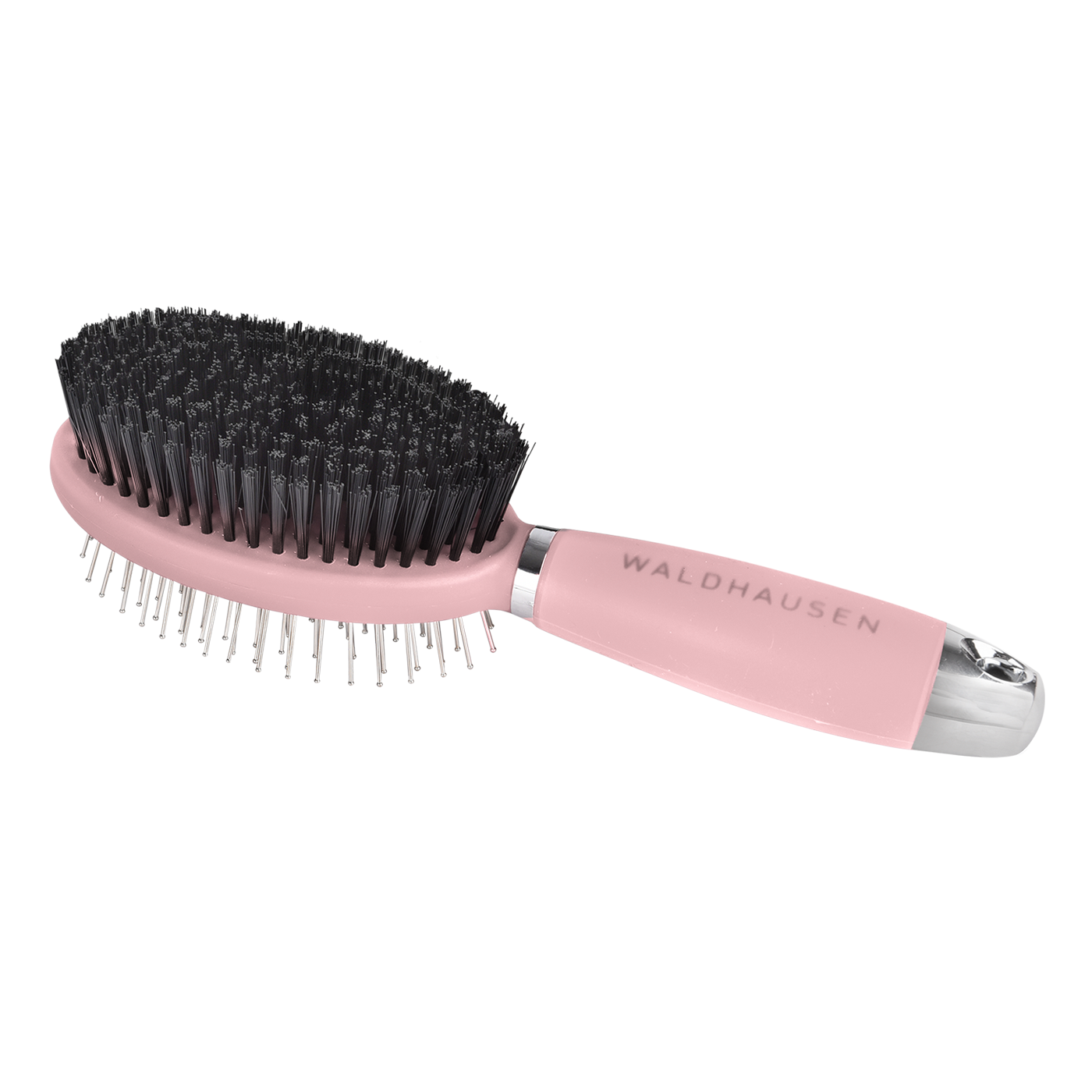 Waldhausen Double Side Brush with Gel Handle #colour_linnea-pink