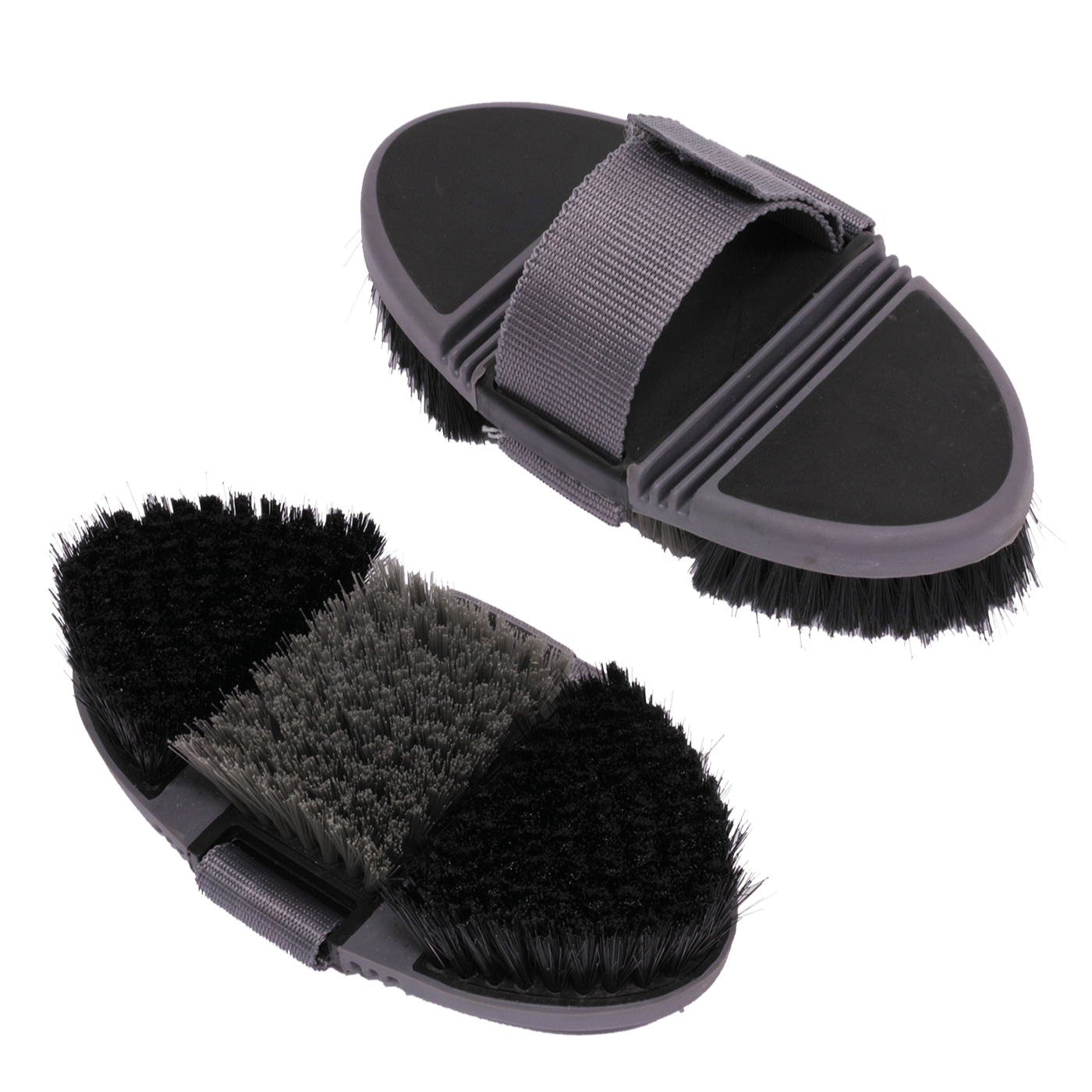Waldhausen Flexi Body Brush #colour_black-grey