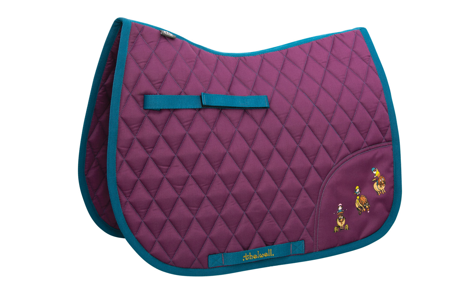 Tapis de selle Hy Equestrian Thelwell Collection Pony Friends