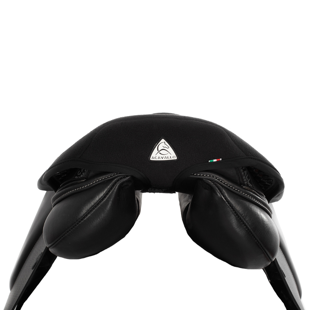 Acavallo Ortho-Coccyx Seat Saver Jumping Classic Gel-In Dri-Lex 20mm "Offer" #colour_black