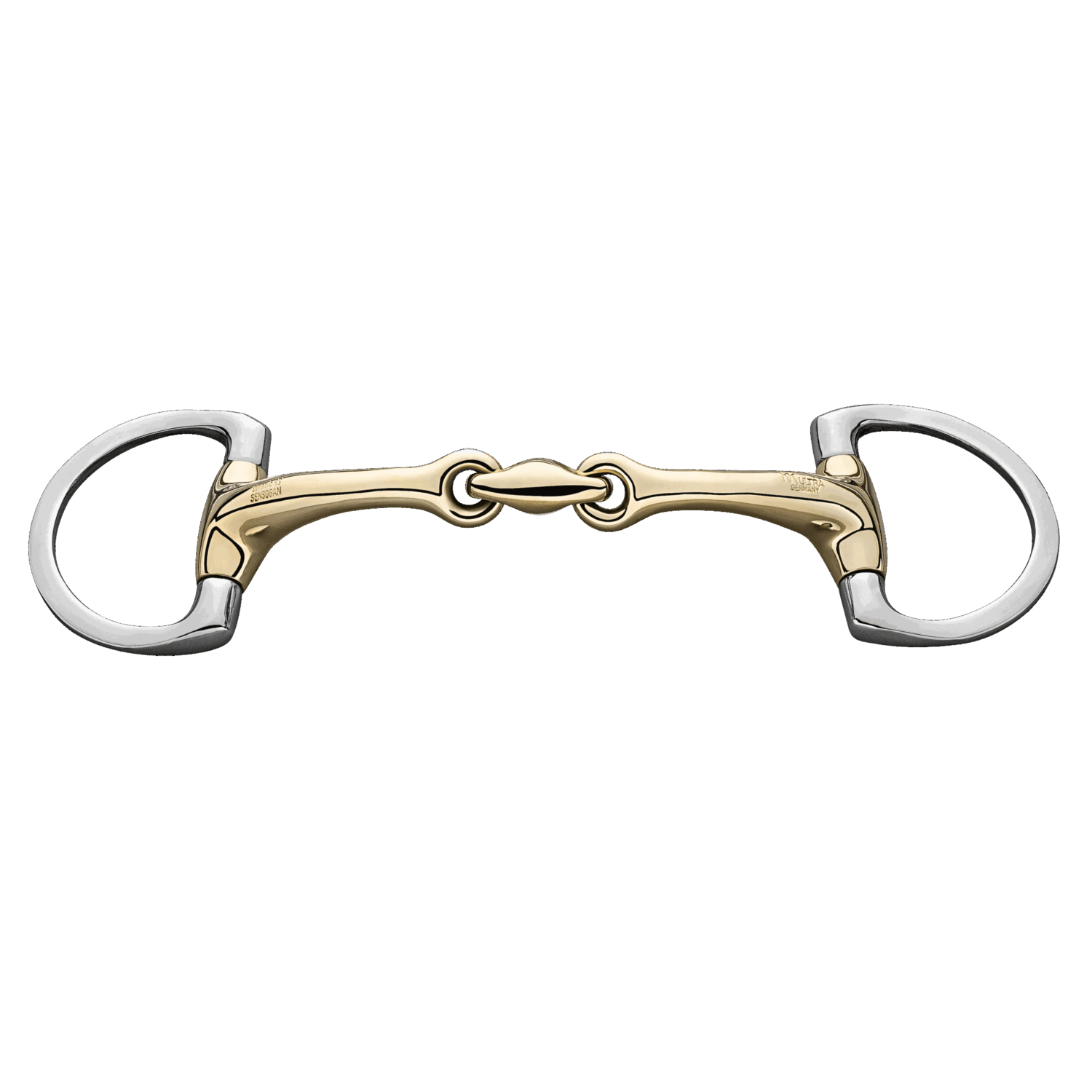 Sprenger Dynamic RS 14mm Bradoon Double Jointed Eggbutt Style- 78