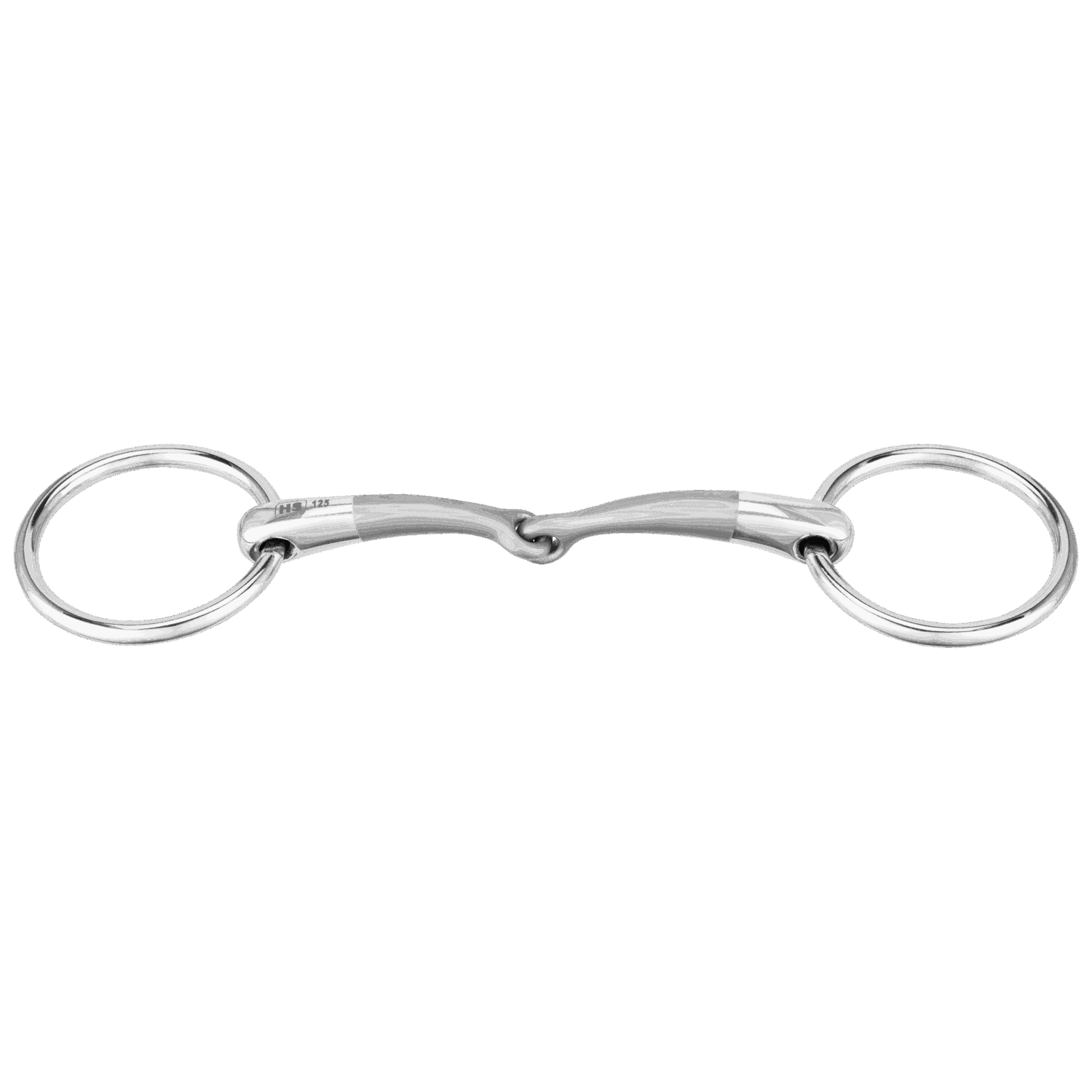Sprenger Satinox Bradoon 14mm Stainless Steel Single Jointed 55mm Ring
