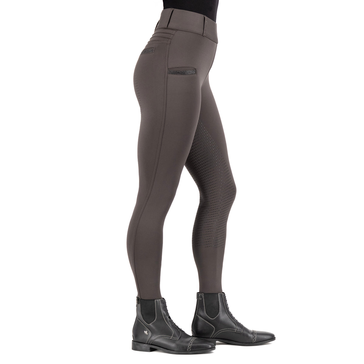 Imperial Riding Women's Comfi Sparks Riding Tights #colour_marble