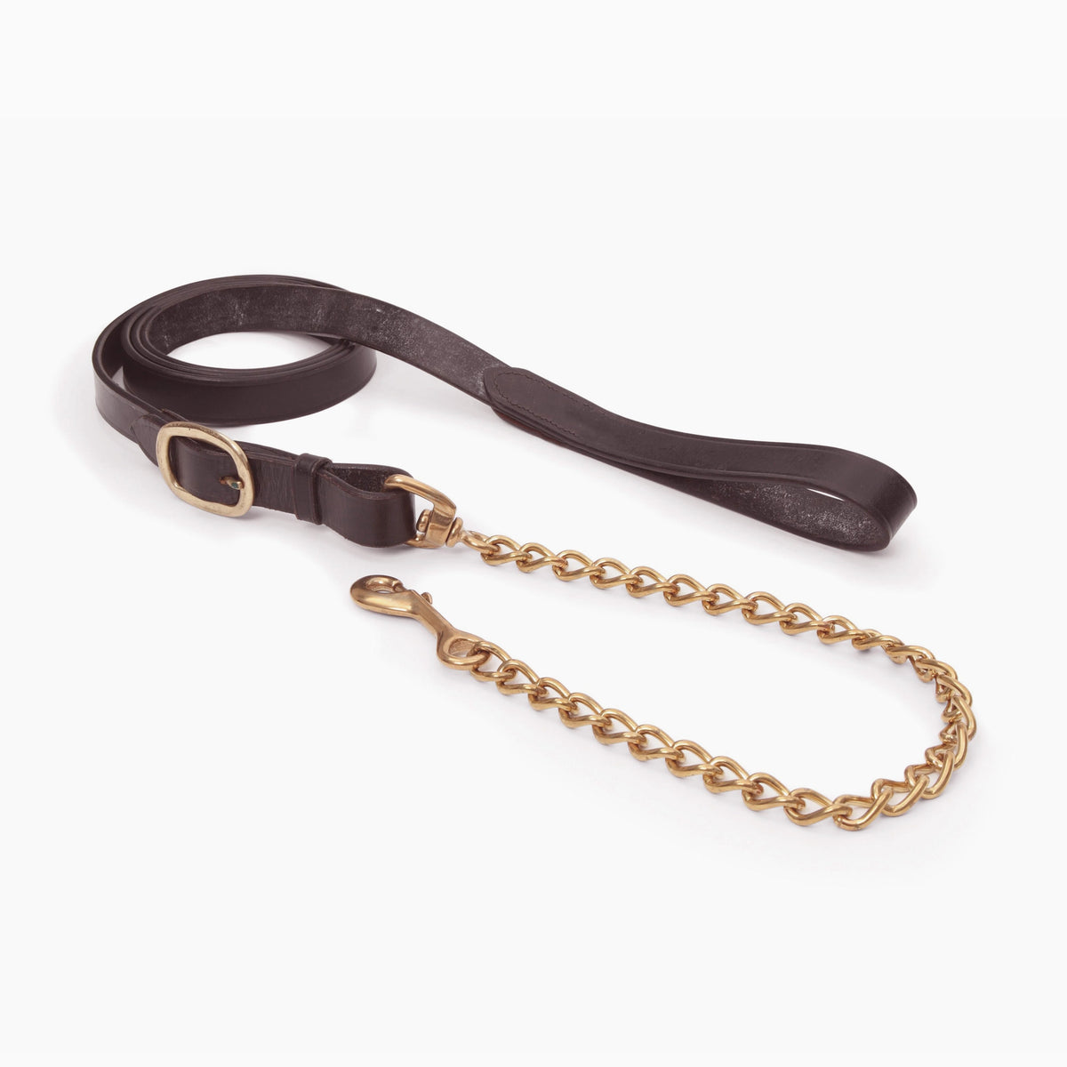 Rênes de plomb en cuir Shires Blenheim
