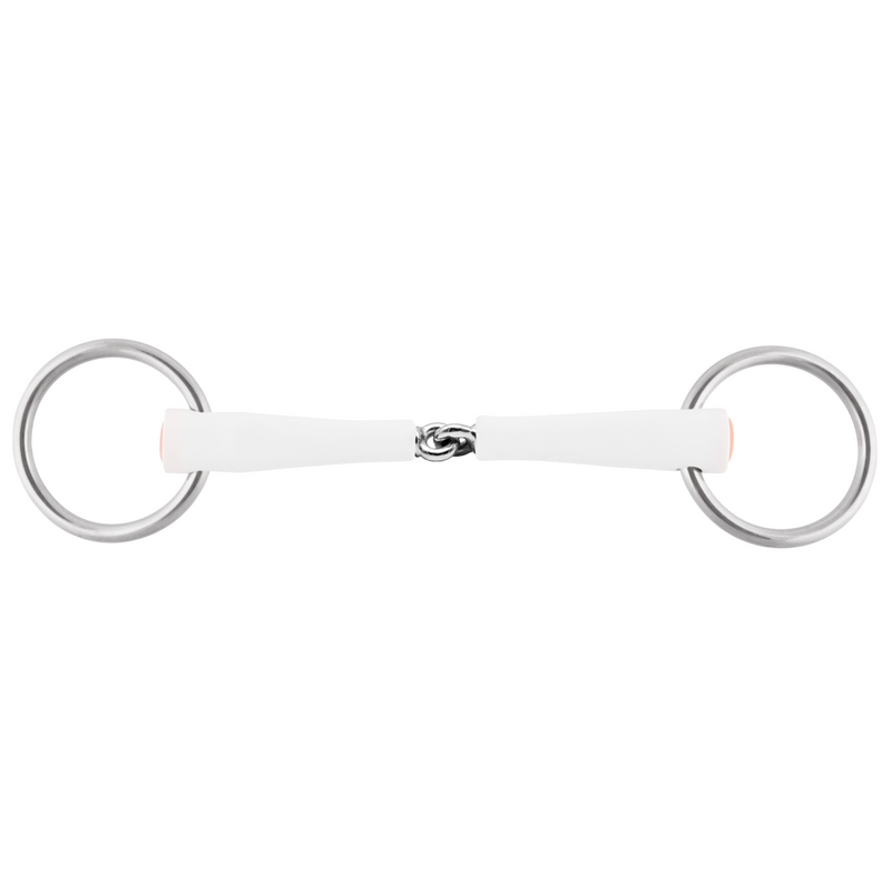 Nathe 18mm Loose Ring Snaffle Single Jointed With 55mm Ring
