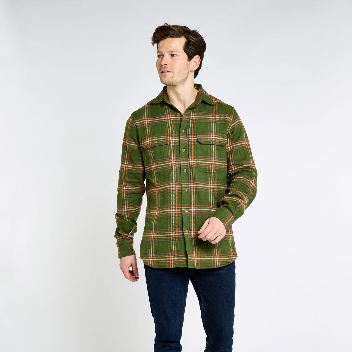 Dubarry of Ireland Men’s Townley Hunting Check Shirt