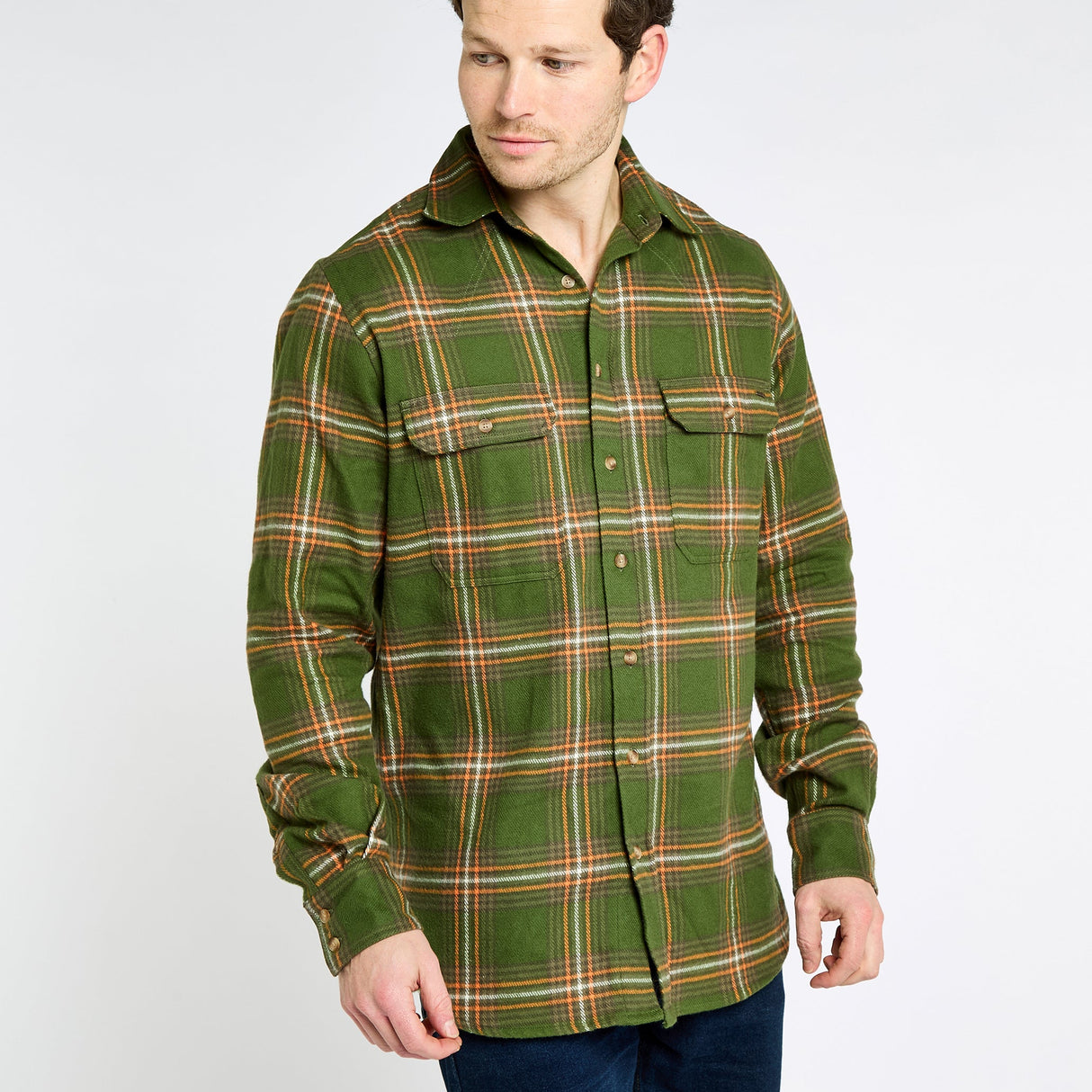 Dubarry of Ireland Men’s Townley Hunting Check Shirt