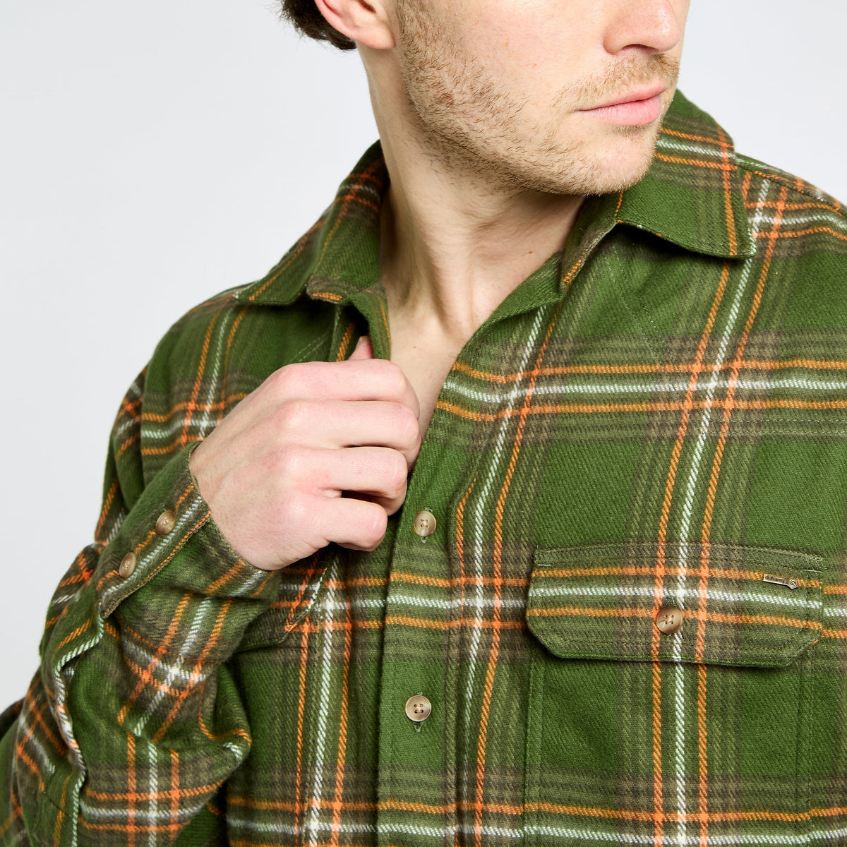Dubarry of Ireland Men’s Townley Hunting Check Shirt
