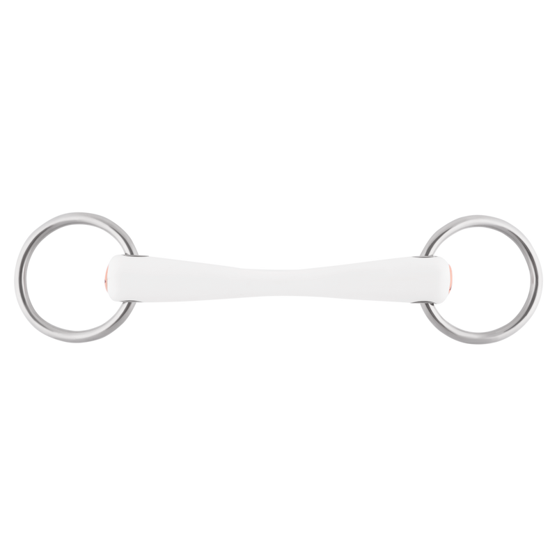 Nathe Standard Snaffle 20mm With Flexible Mullen Mouth 55mm Ring