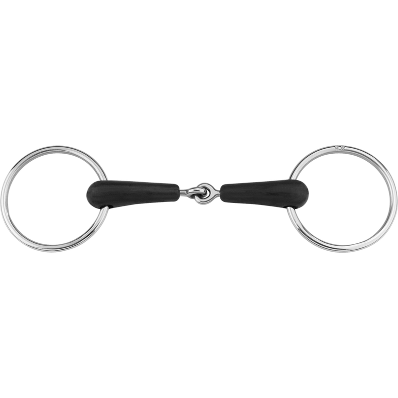 Sprenger Soft Rubber Snaffle 18mm Single Jointed Horse Bit