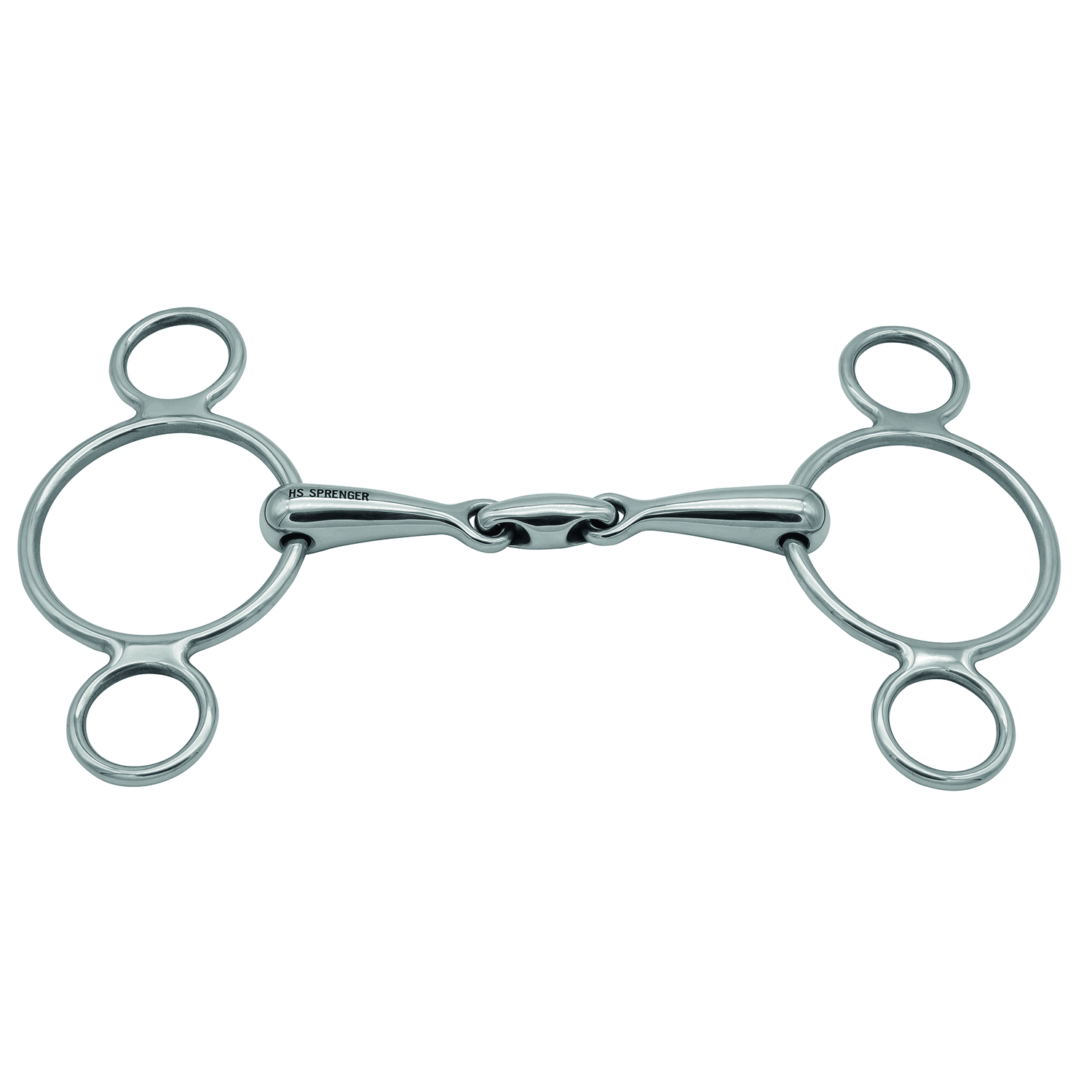 Sprenger 3-Ring Vienna 16mm Stainless Steel Double Jointed Bit