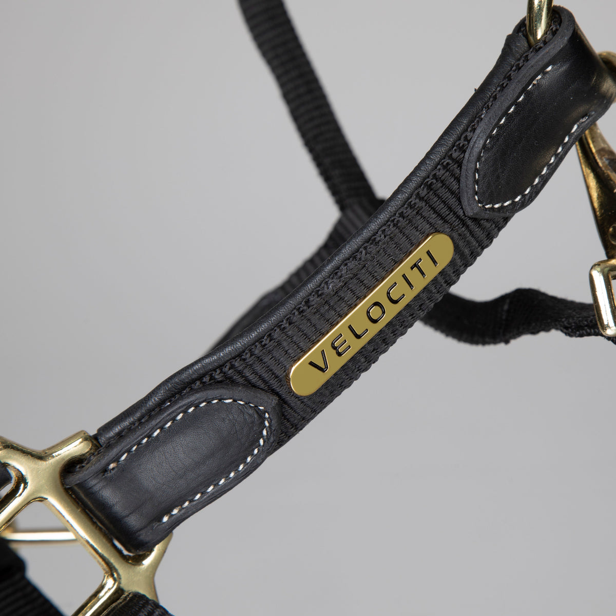 Shires Velociti Lusso gepolstertes Lederhalfter