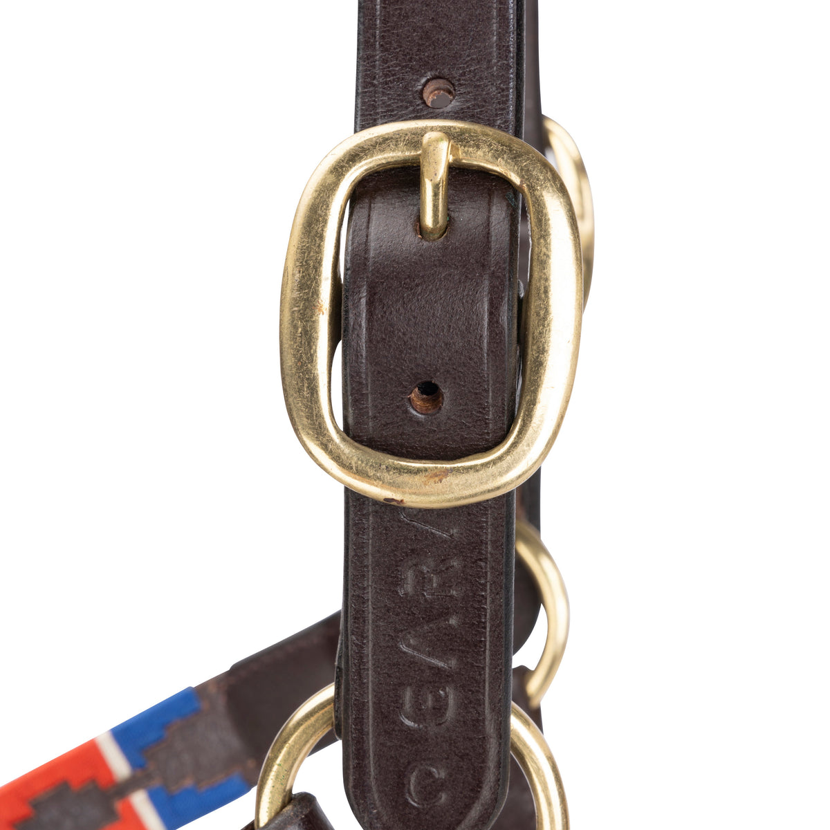 Licol polo en cuir Shires Velociti GARA