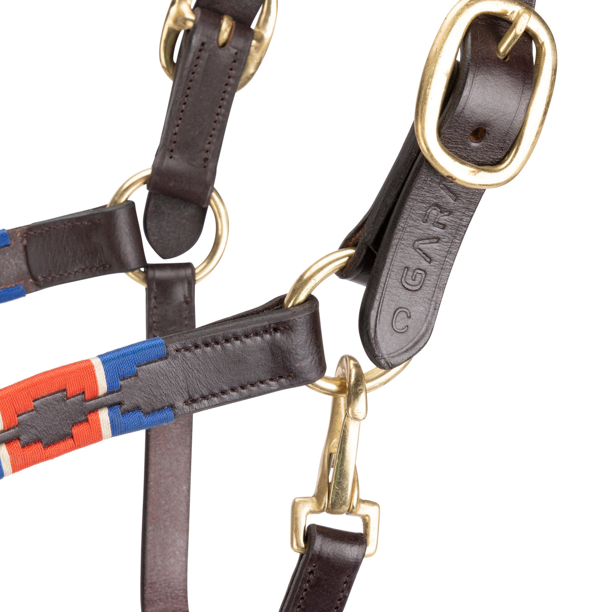 Licol polo en cuir Shires Velociti GARA