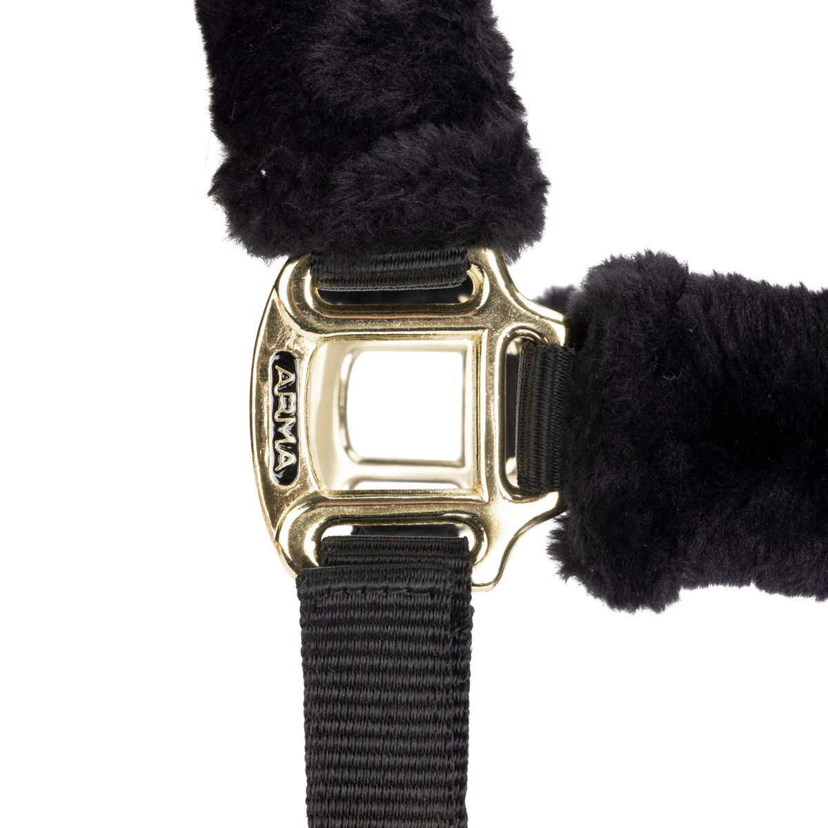 Shires ARMA Faux Fur Headcollar & Lead Rope