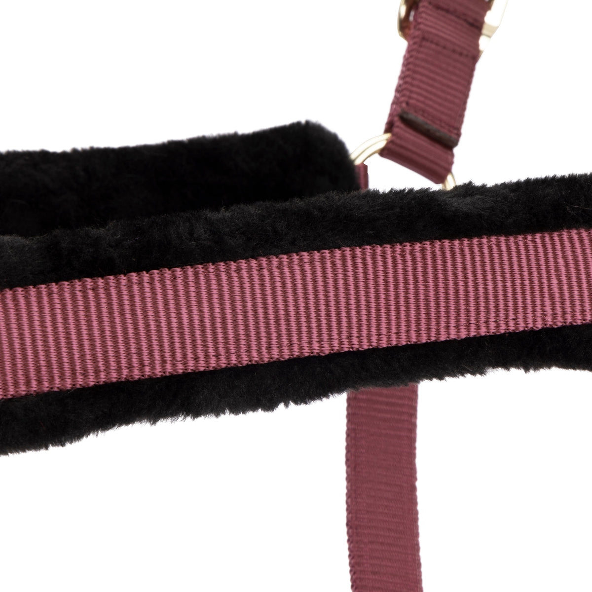 Shires ARMA Faux Fur Logo Headcollar & Lead Rope