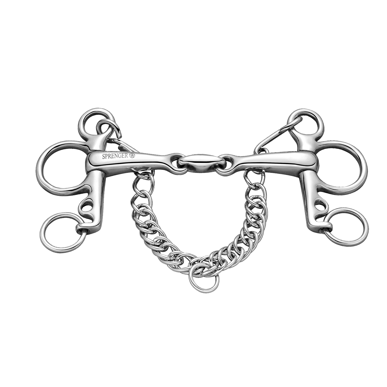 Sprenger 16mm Stainless Steel Pelham Double Jointed