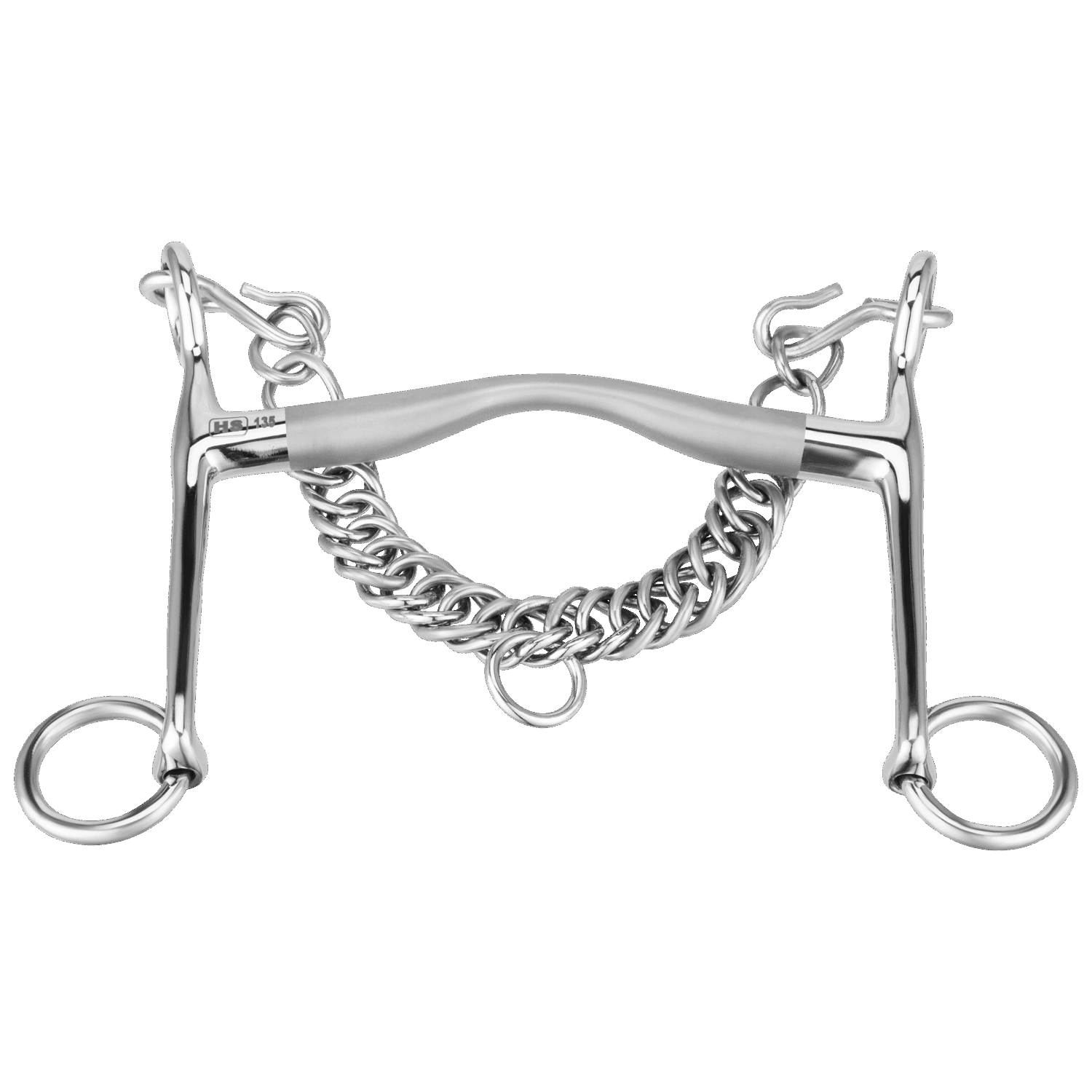 Sprenger Satinox Weymouth 12mm Stainless Steel 7cm Cheeks