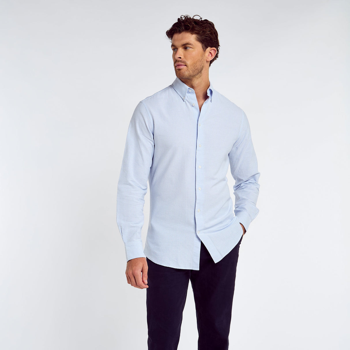 Dubarry Mens Clontarf Shirt #colour_blue-multi