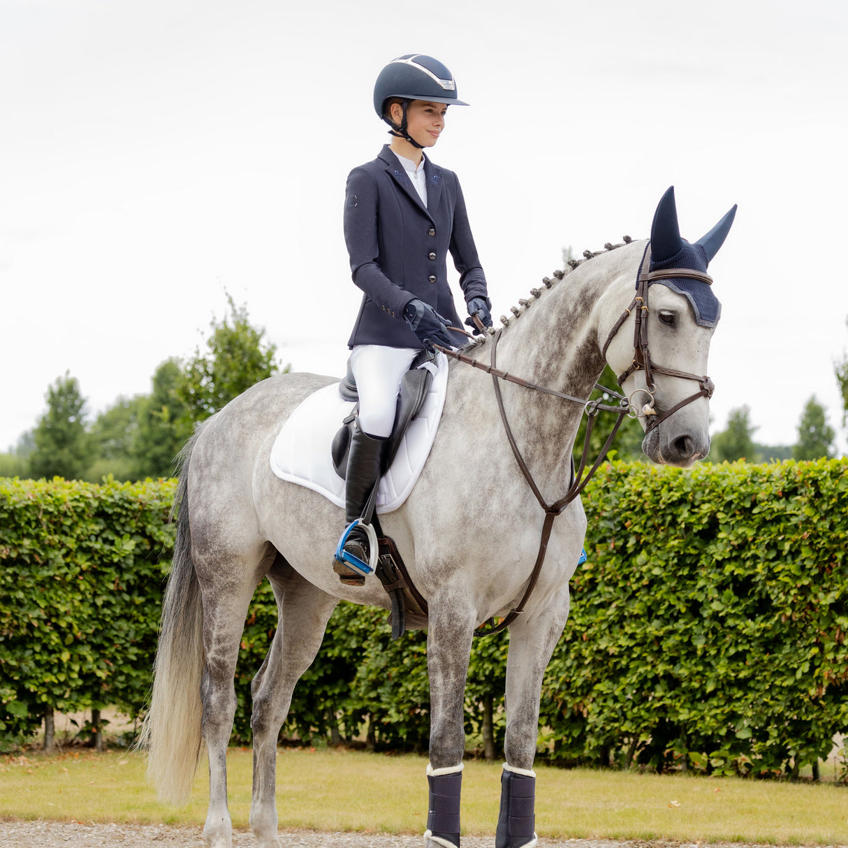 Coldstream Next Generation Hermitage Diamante Show Jacket #colour_navy