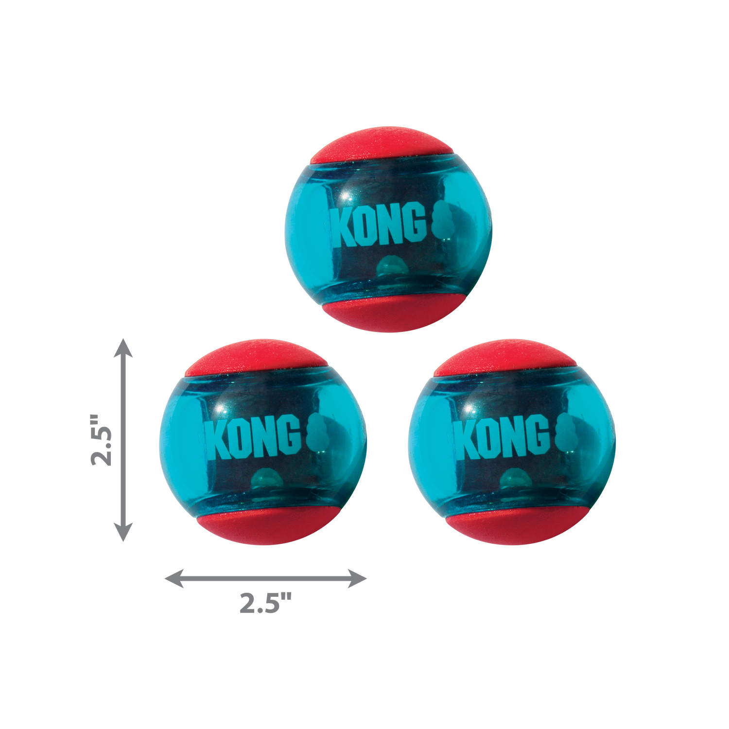 KONG Squeezz Action Ball #size_m