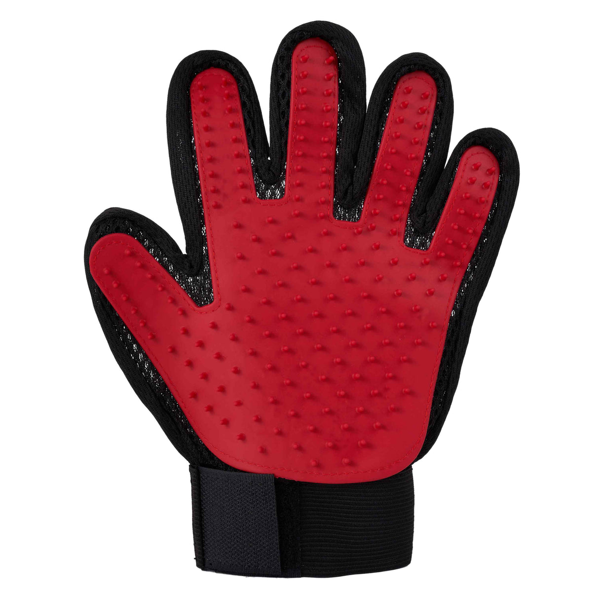 Imperial Riding Rubber Grooming Glove #colour_pink