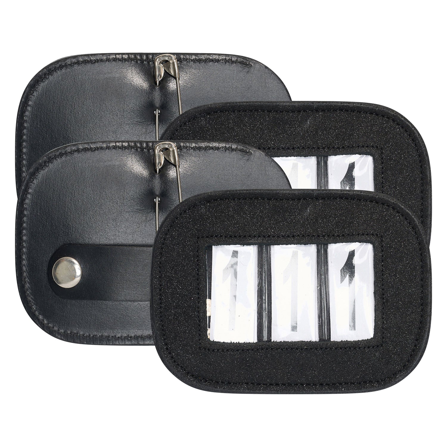 Imperial Riding Square Glitter Competition Number - Pack of 2 #colour_black