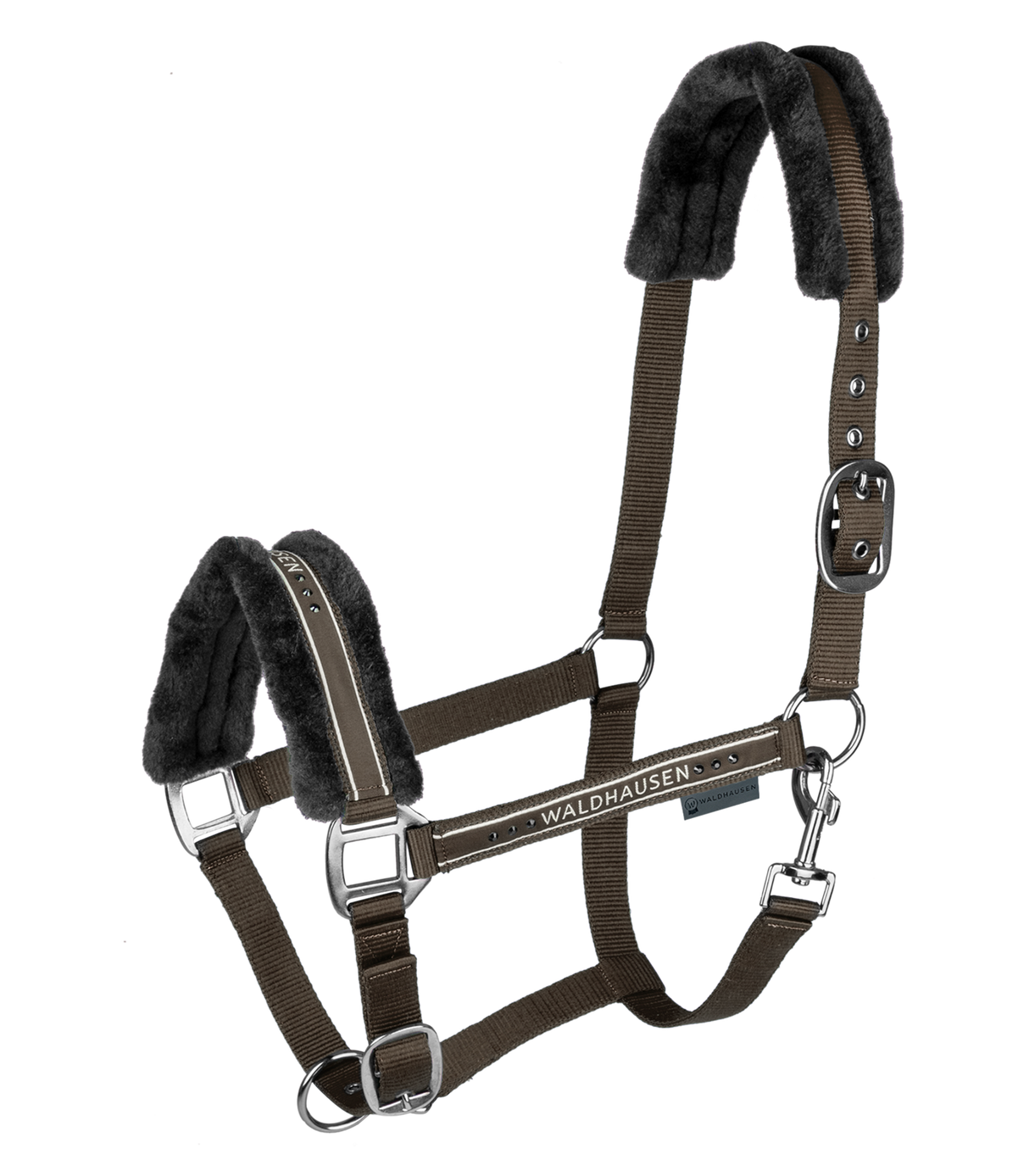 Waldhausen Elegant Halter #colour_green-brown