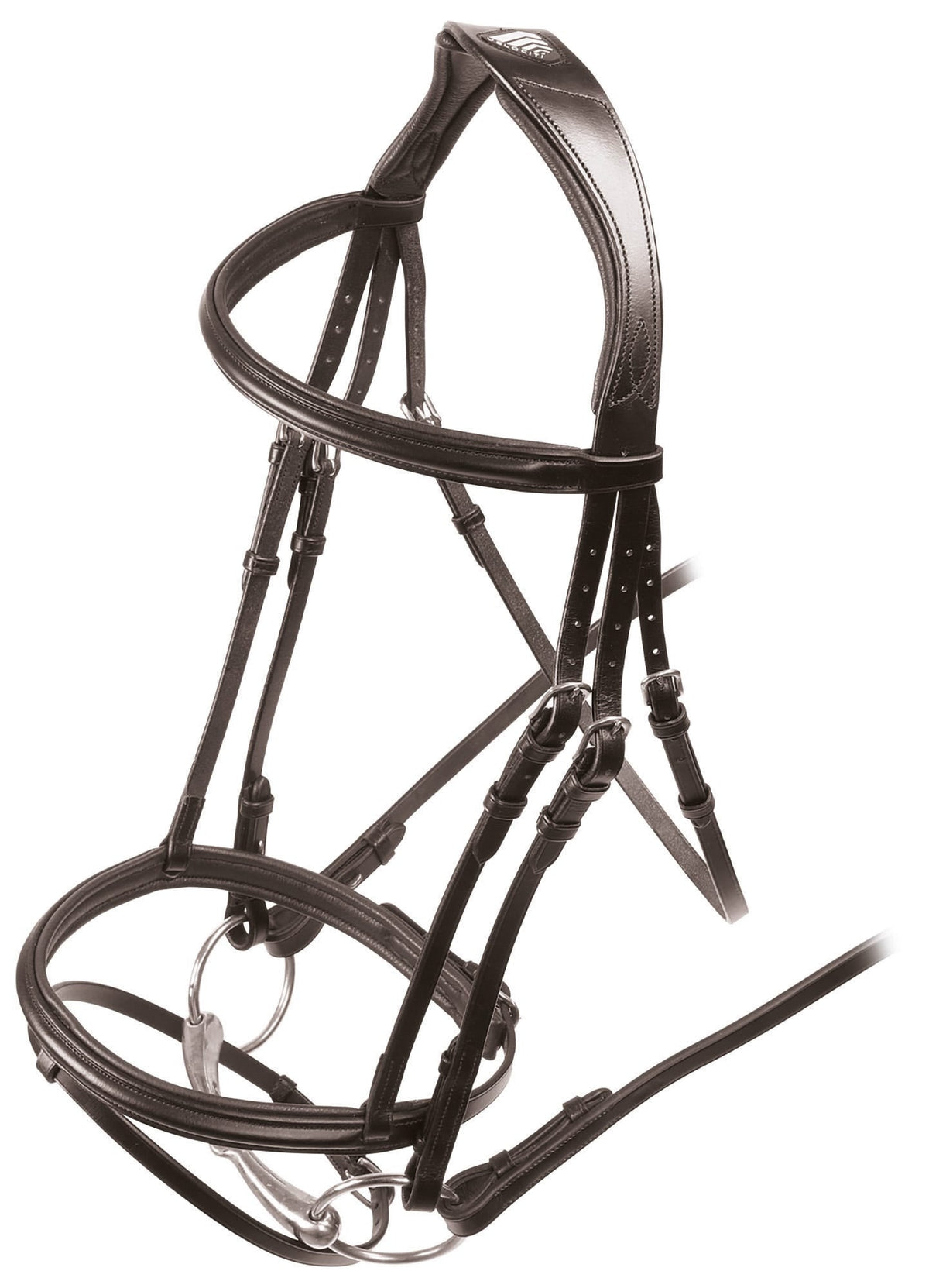 Shires Velociti RAPIDA Padded Raised Flash Bridle