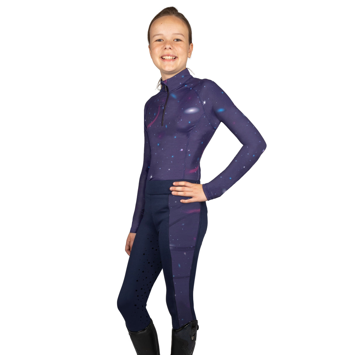 Hy Equestrian Elevate Mizs Out of this World Riding Tights