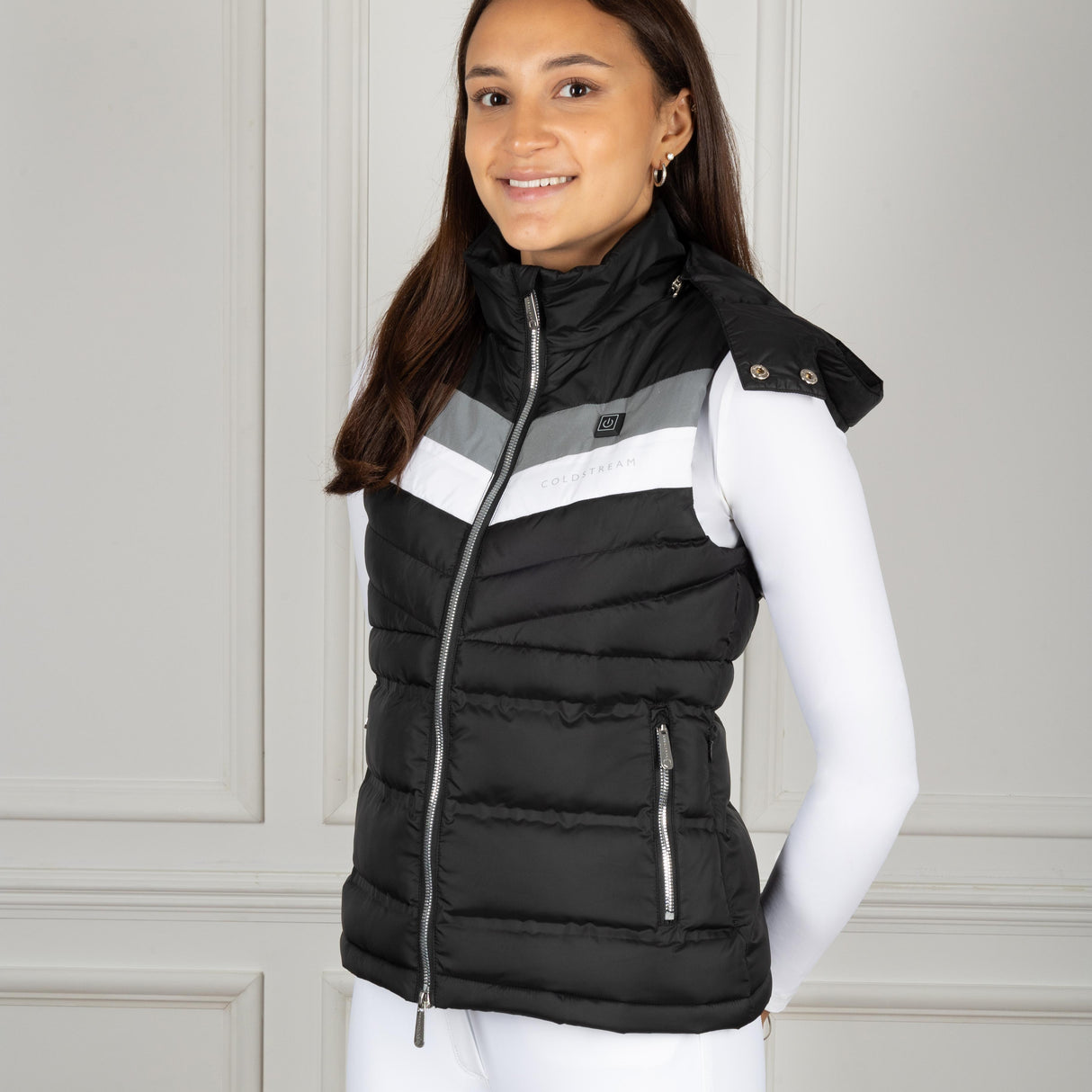 Coldstream Next Gen Bowhill Heated Gilet Black